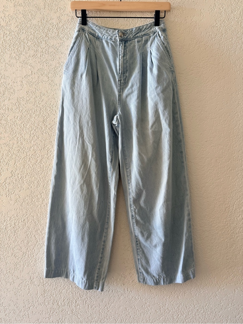 MADEWELL The Curvy Harlow Wide Leg High Rise Relaxed Trouser Jeans Womens‎ Sz 23